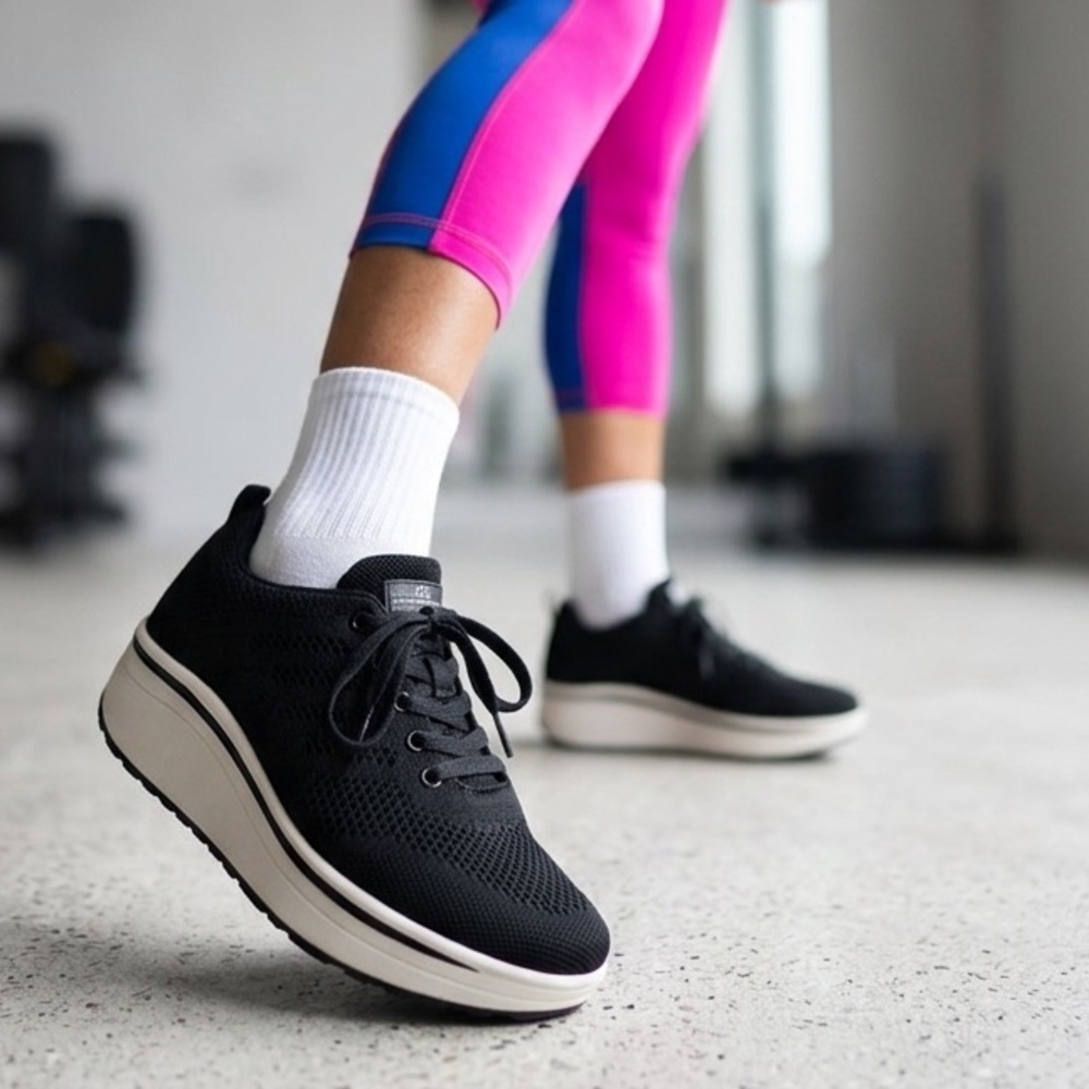 Black Women's Athletic Sneakers